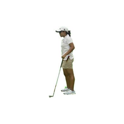 Golfista con stile