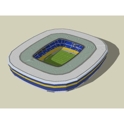Ampliacion del estadio la bombonera; 360 grados