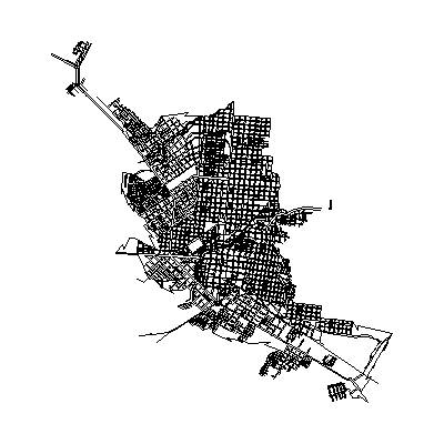 Plano Urbano de Apatzingan