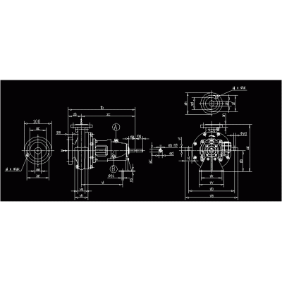 Pompe centrifuge détaillée