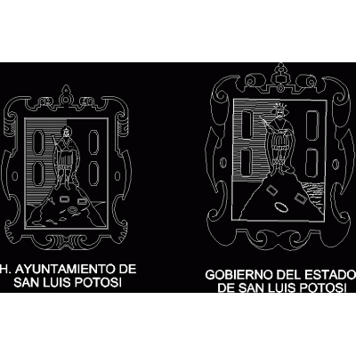 Coat of arms of the state of San Luis Potosi
