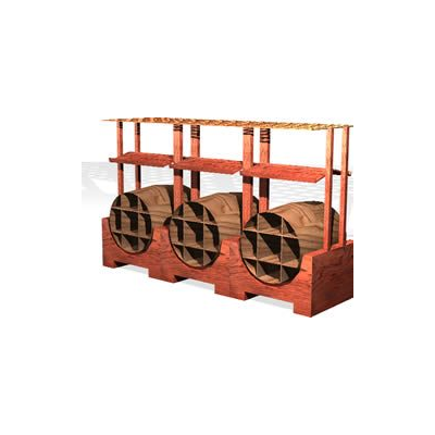 Expositor bodega en 3d