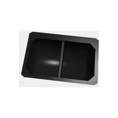 Pileta Doble de Cocina en Acero