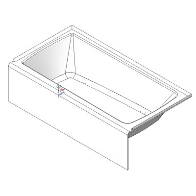 Banera Rectangular Mendota