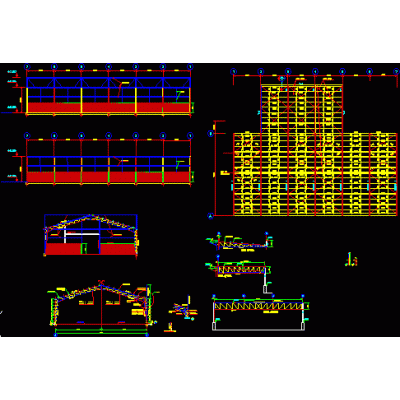 Galpon estructura