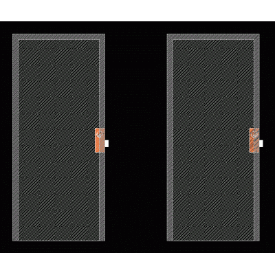Puerta de aluminio