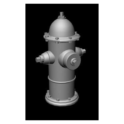 Hidrante 3d
