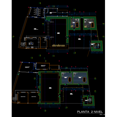 Planos Arquitectónicos y Estructurales de Casona en Paucartambo