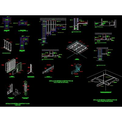 Detalles constructivos del sistema drywall