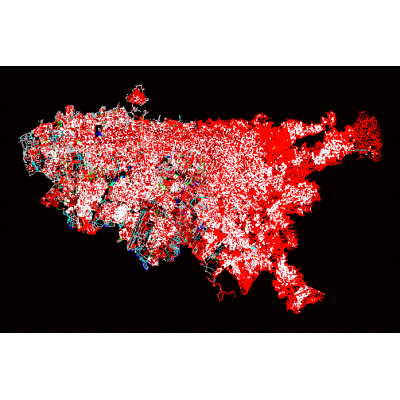 Mapa de Bogota, Colombia