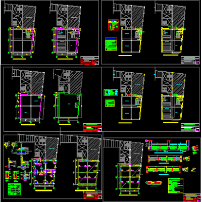 Proyecto de archivo anexo a edificio de oficinas con sistema de seguridad