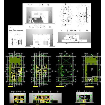 Prototipo de vivienda para fraccionamiento y lotificacion