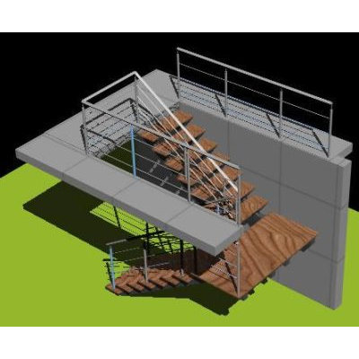 Escalera 3d