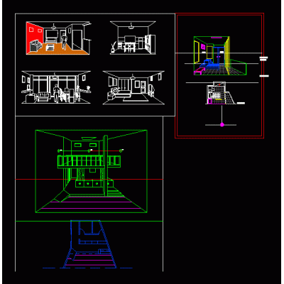 Perspectivas interiores dxf