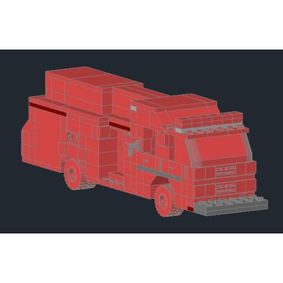 Camion dei pompieri Lego