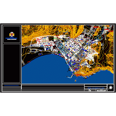 Plano ciudad de arica