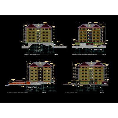 Elevaciones de edificio