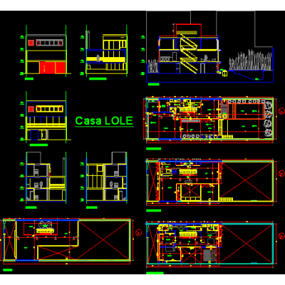 Vivienda unifamiliar - tres plantas