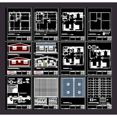 Social housing construction plans