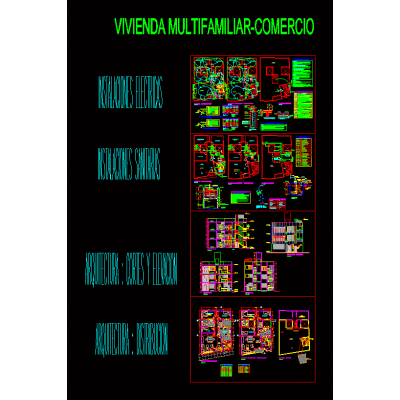 Proyecto vivienda comercio 2014