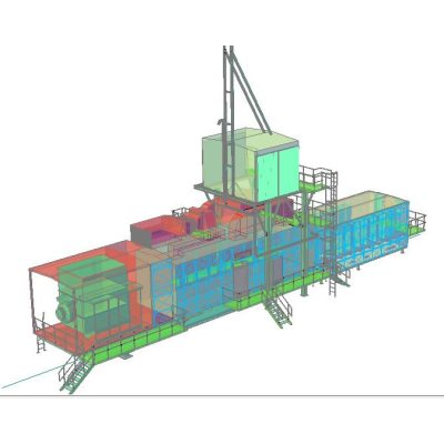 Estructura de turbina