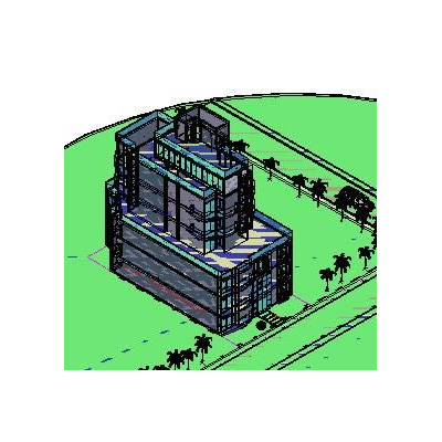 Vivienda multifamiliar 3d