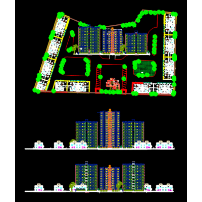 Conjunto Multifamiliar Moderno