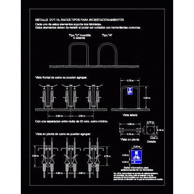 Rack para bicicleta