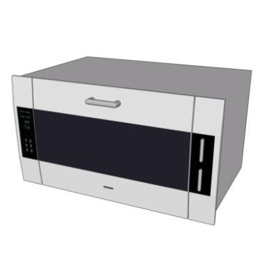 Micro-ondes 3D moderne
