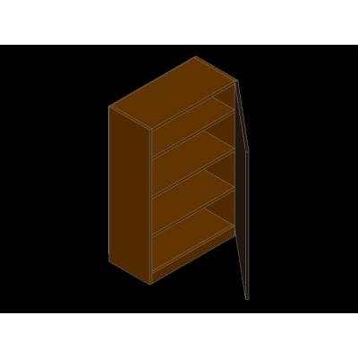 Cajonera Dormitorio con Puerta 3D