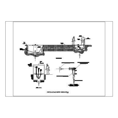Detail of medium voltage electric wall