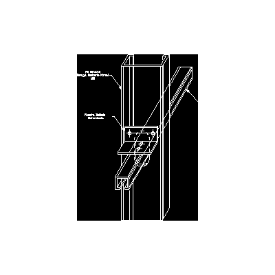 Sistemi costruttivi Metalcom - stabilizzazione del piede destro