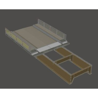 Estructuras de materiales compuestos puente