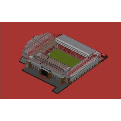 Anfield stadium 3d