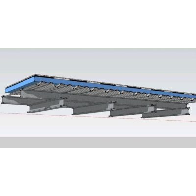 Cubierta en deck 3d 3ds