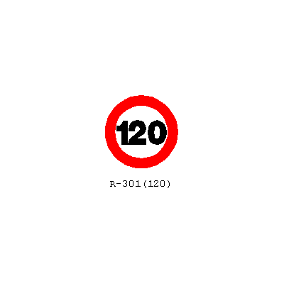 Senales de trafico r301-3
