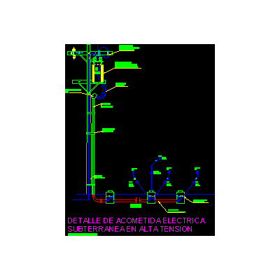 Electrical connection detail
