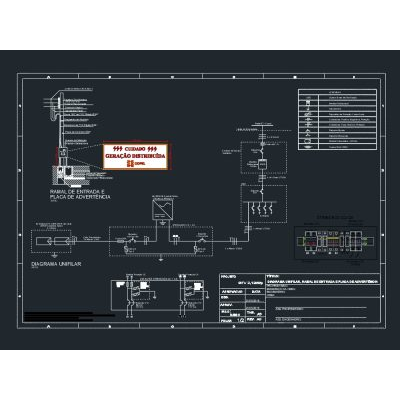 Diagrama unifilar de la energia solar