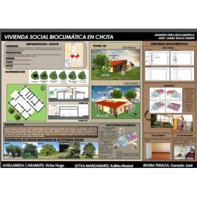 Vivienda bioclimatica en chota