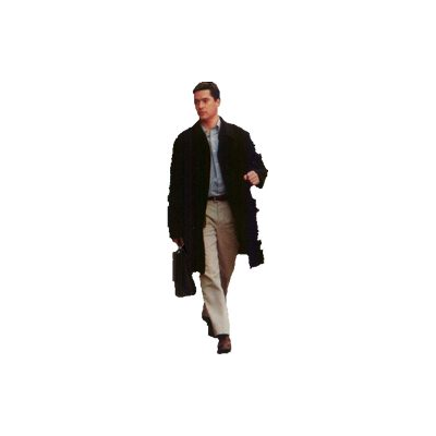 Uomo d'affari che cammina