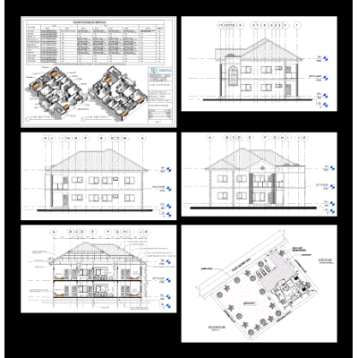 3 story apartments bedroom rvt