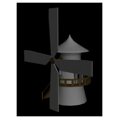 Molino de viento  3d