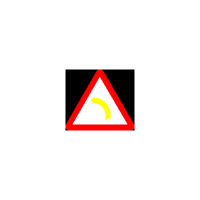 Advertencia: Curva Cerrada
