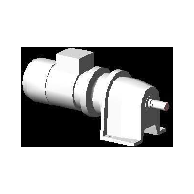 Motorreductor colineal de 1hp