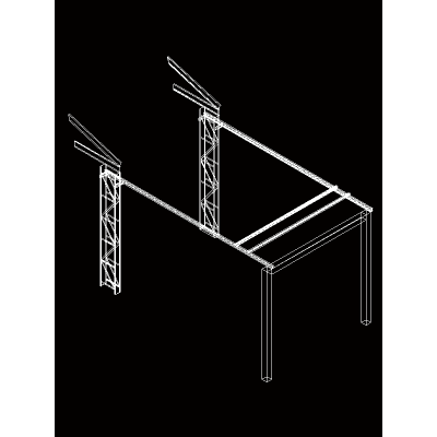 Estrutura metalica 3d