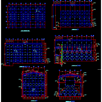Estructura edificio industrial