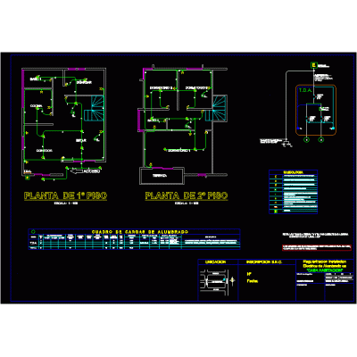 Housing electrical installation