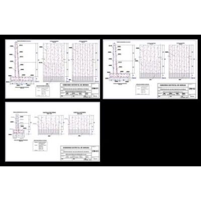 Muro de contencion - autocad