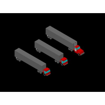 Camion 3d