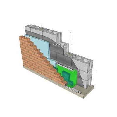Doble muro 3d